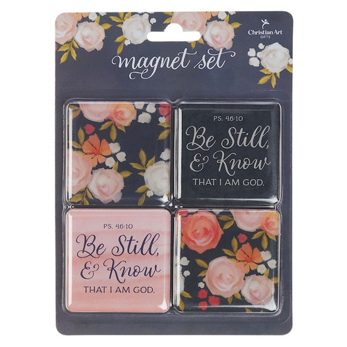Magnet Set-Be Still & Know by Christian Art Gift