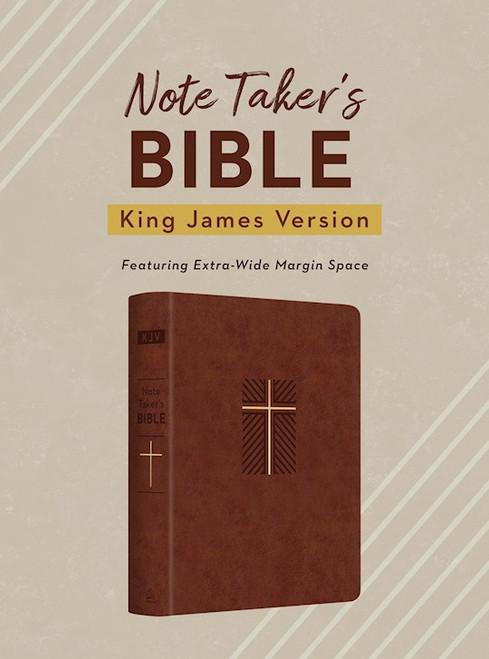 KJV The Note Taker's Bible-Brown DiCarta by Barbour Staff