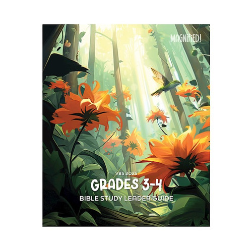 VBS-Magnified!: Grades 3-4 Bible Study Leader Guide (2025) by LifeWay Kids