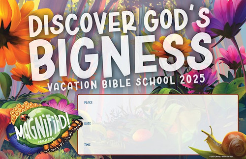 VBS-Magnified!: Window Signs (11" x 17') (2025) (Pack Of 5) by LifeWay Kids