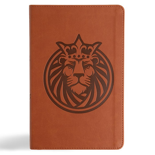 CSB Kids Bible (Anglicised Edition)-Lion LeatherTouch by CSB Bibles By Holm