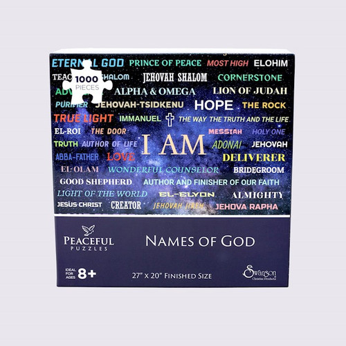 Jigsaw Puzzle-Names Of God (1000 Pieces) by Swanson