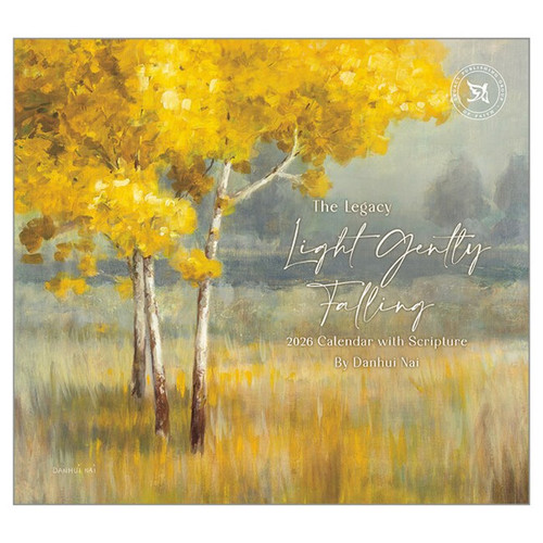 2026 Wall Calendar-Light Gently Falling (13.66" x 12") by Legacy Publishing