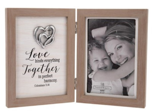 Photo Frame-Love Binds Everything Together In Perfect Harmony (Holds 4x6 Photo) by Ganz