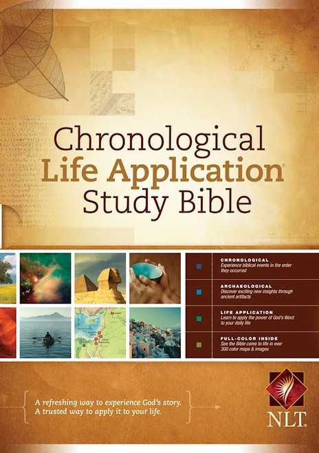 NLT Chronological Life Application Study Bible-Hardcover by Tyndale House