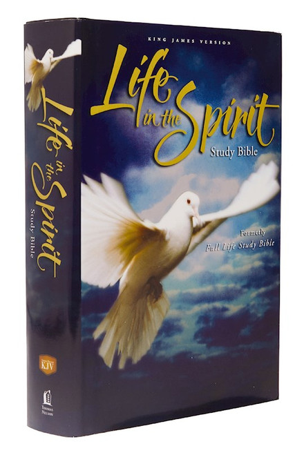 KJV Life In The Spirit Study Bible-Hardcover by Nelson Bibles