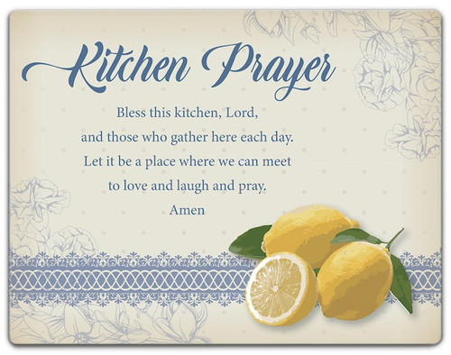 Cutting Board-Mini-Kitchen Prayer (11" x 8.5") by CA Gift