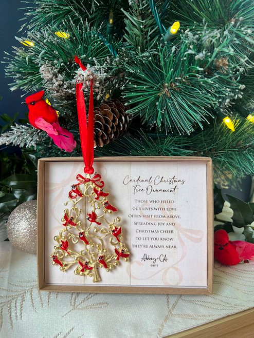 Ornament-Cardinal by Christmas