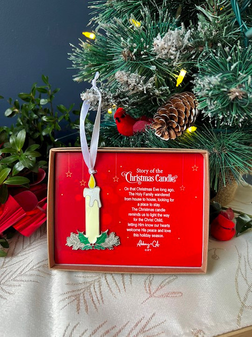 Ornament-Story Of The Christmas Candle by Christmas