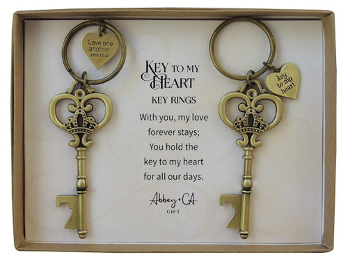 Keyring-Boxed Set-Key To My Heart by CA Gift