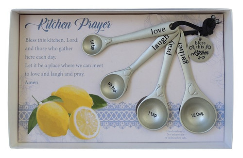 Measuring Spoons-Bless This Kitchen by CA Gift