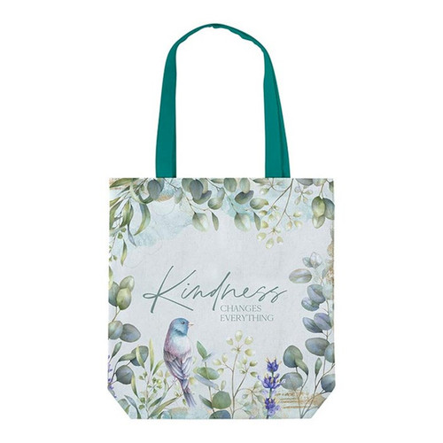 Canvas Tote-Kindness Changes Everything (14" x 16") by P Graham Dunn
