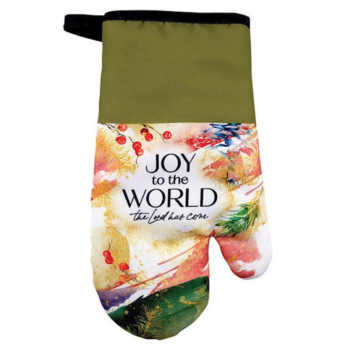 Oven Mitt-Joy To The World by CB Gift