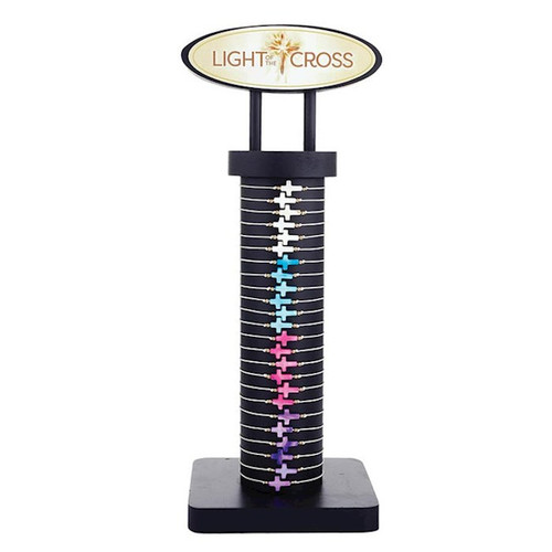Bracelet-Sisters In Christ Filled Display  (4 Asst.) (24 Pcs) by CB Gift
