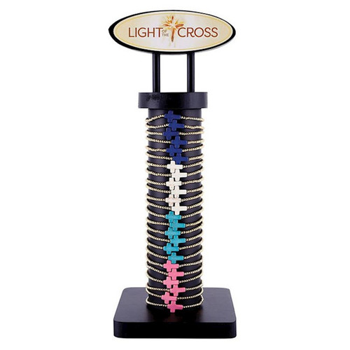 Bracelet-Light Of The World Filled Display (4 Asst.) (24 Pcs) by CB Gift