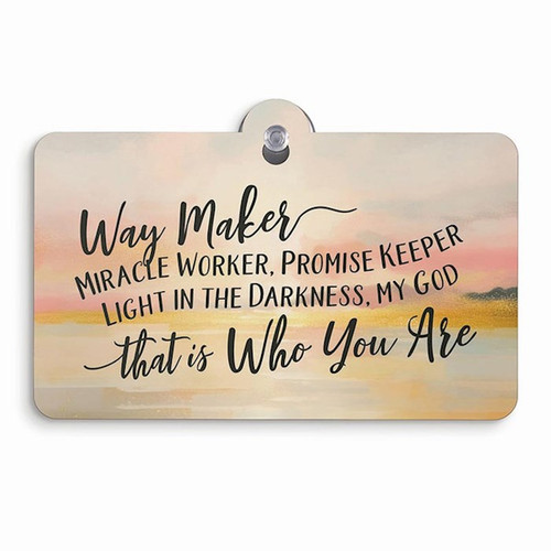 Suction Sign-Way Maker (5" x 3.5") by P Graham Dunn