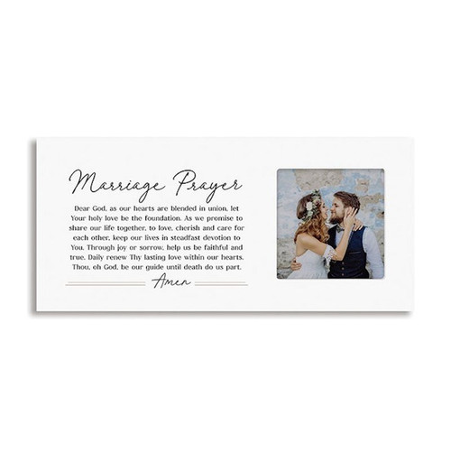 Photo Frame-Marriage Prayer (15.75" x 7") by P Graham Dunn