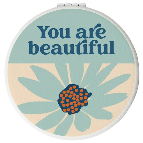 Compact Mirror-You Are Beautiful by Dexsa