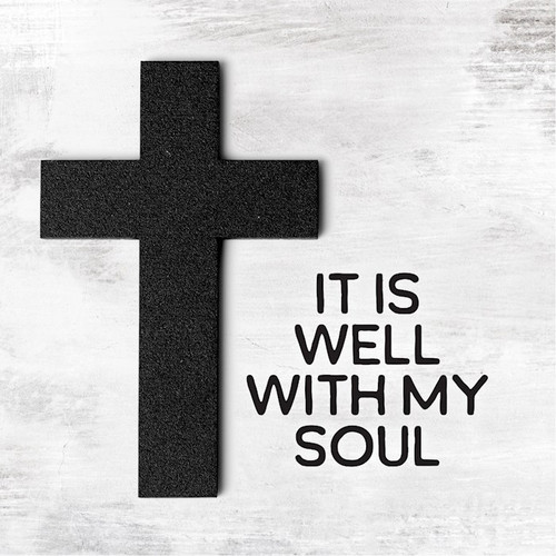 Plaque-It Is Well With My Soul w/Magnetic Back by Dexsa