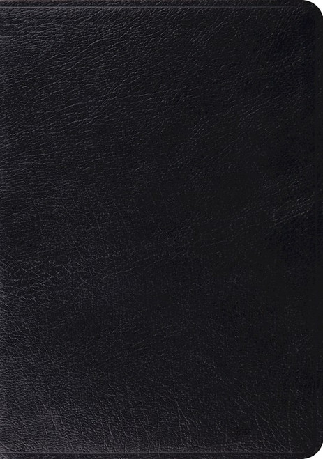 ESV Study Bible-Black Genuine Leather by English Standard V