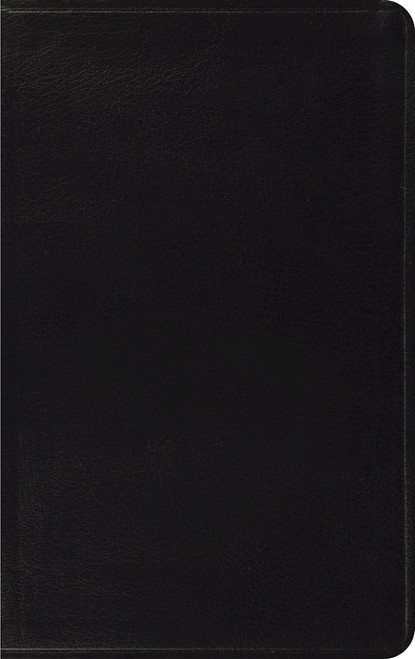 ESV Thinline Bible-Black Bonded Leather by English Standard V