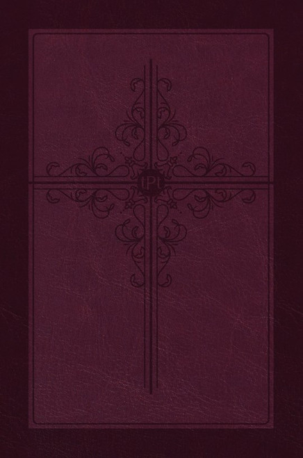 The Passion Translation New Testament: Giant Print Compact (2020)-Burgundy Imitaiton Leather by Broadstreet Publis