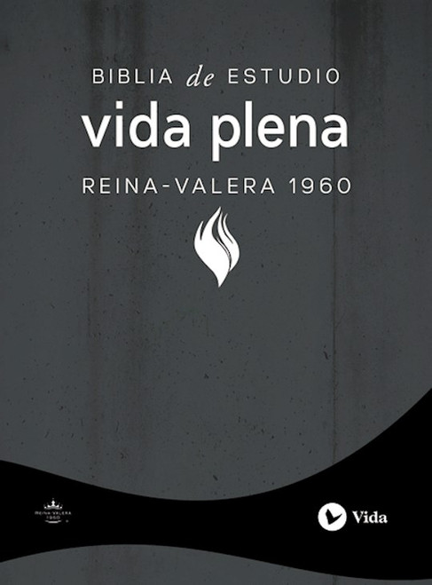 RVR 1960 Biblia de Estudio de la Vida Plena (Full Life Study Bible)-Black Bonded Leather by Editorial Vida