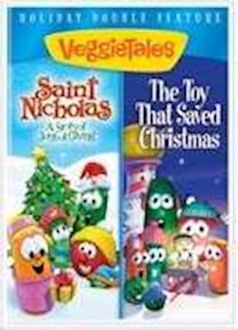 DVD-Veggie Tales: Saint Nicholas/Toy That Saved Christmas Double Feature by Veggie Tales