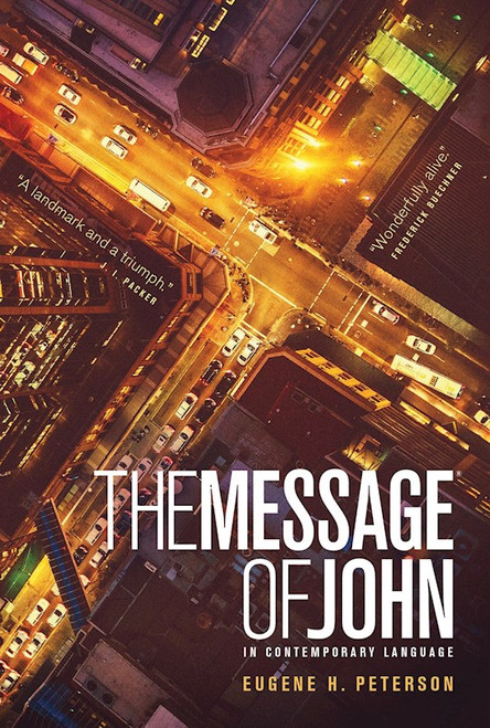 The Message: The Book Of John-Softcover by Peterson Eugene H