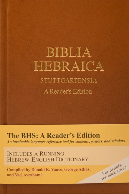Biblica Hebraica Stuttgartensia by Vance Donald R