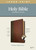 KJV Large Print Thinline Reference Bible/Filament Enabled Edition-Brown/Mahogany LeatherLike Indexed by Tyndale House