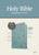 KJV Large Print Thinline Reference Bible/Filament Enabled Edition-Floral Leaf Teal LeatherLike by Tyndale House