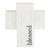 Small Cross-Paulownia Wood-Blessed (3.75" x 4" x 1.325") by CB Gift