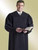 Clergy Robe-Plymouth-Coat Sleeve-H203/P07-Black by Coat Sleeve