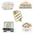 Vinyl Sticker Pack (Approx 3" x 3" Each) (Set Of 5 Assorted Stickers) by Pass It On