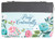 Bible Cover-Pray Continually-Grey/Floral-LRG by White Dove Des