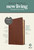 NLT Thinline Center-Column Reference Bible Filament-Enabled-Rustic Brown LeatherLike by Tyndale House