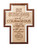 Plaque-Crosscut-Be Strong (7.5 x 10) (Joshua 1:9) by Dexsa