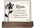Wildflower Plaque-Mom (5 1/2" x 5 1/8") by CA Gift