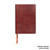 LSB Large Print Wide Margin Bible-Reddish Brown Paste-Down Faux Leather Indexed by Steadfast Bibles