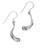 Earring-Shofar (Sterling Silver) (#9603) by Holy Land Gifts
