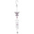 Wind Chime-Pewterworks-Purple Angel (19.25") by Carson Home Accent