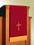 Scarf-Pulpit/Lectern-Pavillion-Reversible-Red/White/Latin Cross (11669) by Murphy Robe