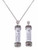 Necklace-Ten Commandments Scroll (Silver Plated)-18" Chain (#9586) by Holy Land Gifts