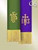 Bible Marker-Pavillion-Reversible Hunter/Purple w/IHS by Murphy Robe