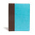 CSB Life Essentials Study Bible-Brown/Sky LeatherTouch Indexed by Getz Gene A