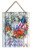 Sign-God Bless America w/Rope Hanger (7.5" x 10") by Gelsinger Dona