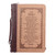 Bible Cover-The Lord's Prayer/Our FatherTwo-Tone Brown Faux Leather Classic-Medium by Christian Art Gift