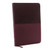 NKJV Value Thinline Bible/Large Print (Comfort Print)-Burgundy Leathersoft by Nelson Bibles