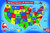 Puzzle-U.S.A. Map Floor Puzzle (51 Pieces) (Ages 6+) by Melissa and Doug
